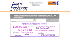 Desktop Screenshot of frauenbuchladen.net